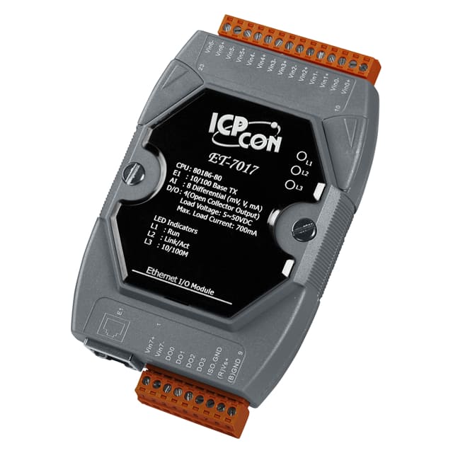 PET-7017 ICP DAS USA INC Steuerungen - SPS-Module